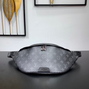 Louis Vuitton Discovery Bumbag Monogram Eclipse Canvas Men's Waist Bags Chest Bag M44336