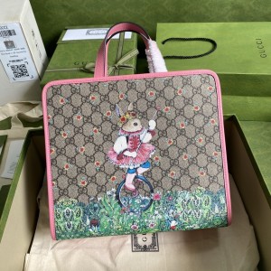 Gucci Handbags GG bag Children's Yuko Higuchi tote bag 605614 Rabbit 