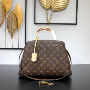 Louis Vuitton Montaigne MM Bag In Monogram Canvas LV Handbags Shoulderbag M41056