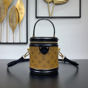 Louis Vuitton Cannes in Monogram Reverse Canvas LV Handbags M43986