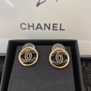 Fashion Jewelry Accessories Earrings Gold Black E1816
