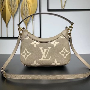 Louis Vuitton Bagatelle Bicolor Monogram Empreinte Leather Handbags Women's Handbag M46112 