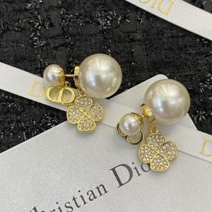 Fashion Jewelry Accessories Earrings Dior Tribales Earrings Gold Earrings E1079
