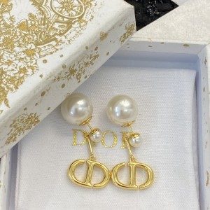 Fashion Jewelry Accessories Earrings Dior Tribales Earrings Gold Earrings E1047
