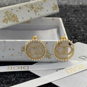 Fashion Jewelry Accessories Earrings Dior Earrings Gold Earrings E1056