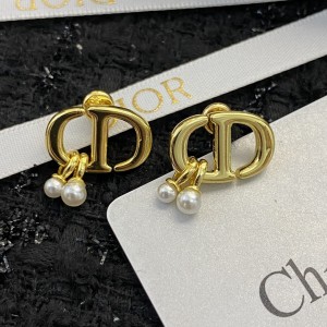 Fashion Jewelry Accessories Earrings Dior Earrings Gold Earrings E1065