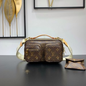 Louis Vuitton Utility Crossbody Monogram Handbags Women's Crossbody bag M80446