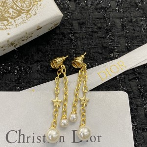 Fashion Jewelry Accessories Earrings Dior Earrings Gold Earrings E1081