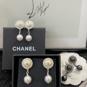 Fashion Jewelry  Accessories Earrings Light Gold/Black/Silver E1509