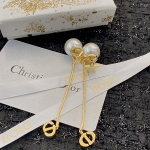 Fashion Jewelry Accessories Earrings Dior Earrings Gold Earrings E1853