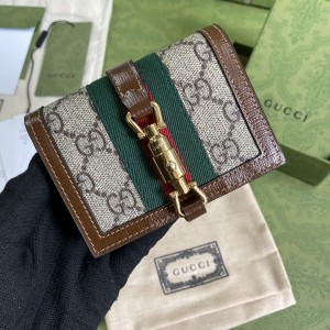 Gucci Wallet GG wallet Jackie 1961 card case wallet Women's small walelt 645536 