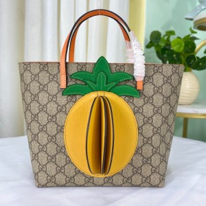 GG Handbags GG Children's Tote bag with 3D pineapple Top handle bag 580840
