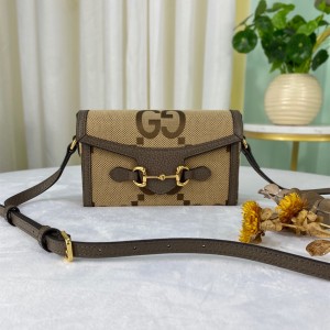 GG Handbags GG Horsebit 1955 mini bag Jumbo GG Supreme Mini Shoulderbag G bag for Women 699296