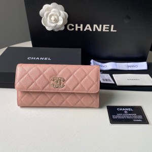 Fashion Wallet Long Flap Wallet Long Wallet Card holder AP2740B Light Pink